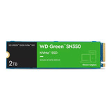 Ssd Wd Green Sn350 2tb M.2 Pci-e Nvme Pcie Gen3 8gb/s