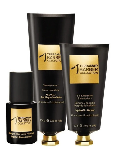 Set De Afeitado Terramar, Barber Collection