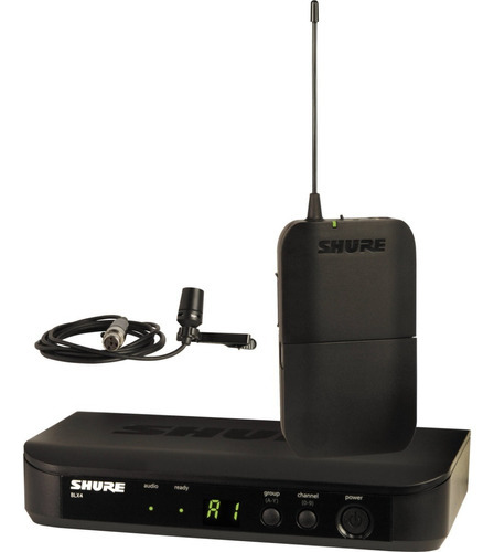 Micrófono Inalámbrico Shure Blx14/beta98 Mic De Clam Color Negro