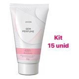 Kit 15 Desodorantes Em Creme Sem Perfume Avon