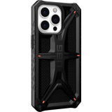 Capa Case Uag Monarch Kevlar iPhone 13 Pro Max Premium Cor Preto Geométrico
