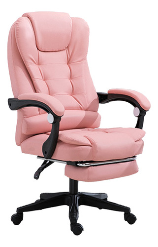 Silla Oficina Ergonómica Reclinable Ajustable Con Reposapiés