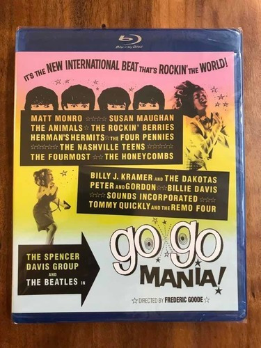 Bluray Pop Gear - Go Go Mania! Beatles - Animals - Lacrado