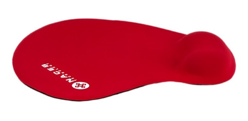 Mousepad Naceb Na-549ro Soporte De Gel Rojo