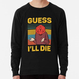 Buzo Guess I'll Die D20 Vintage Funny Dnd Tablero De Mesa Ca