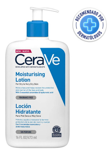 Cerave Crema Hidratante Piel Seca 473 Gr