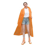 Capa Impermeable Portátil Para Lluvia Tipo Gabardina