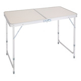 Mesa Portatil Vira Maleta Camping Praia 90x60