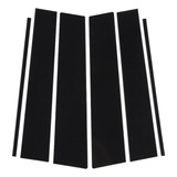 Moldura Para Puerta Tipo B Pillar, 6 Unidades, Color Negro B