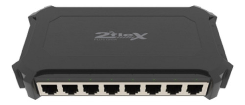 Switch 8 Portas Gigabit Poe Reverso Plus 2f-n8gprplus 2flex