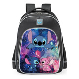 Mochila Infantil Lilo & Stitch Cartoon, Bolsas