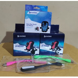 Accesorios Para Auto -soporte Celular + Linterna Usb- X3