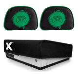 Kit Capa + 2 Bolsas Case Controle Xbox One S Estojo Protetor