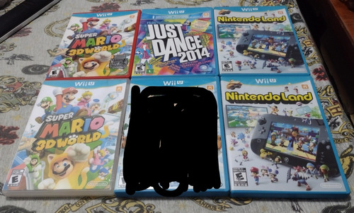 Lote Com 5 Jogos De Nintendo Wii U