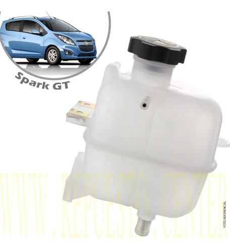 Chevrolet Spark Gt - Deposito Refrigerante + Tapa Original Foto 3