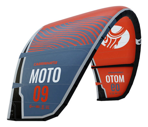 Kite Cabrinha Moto 8 Mts 2022 + Barra Overdrive Trimlite