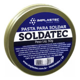 Kit 3 Pasta Solda Fluxo Pasta Soldatec 50g Implastec