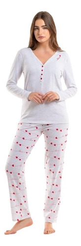 Pijama Con Botones Promesse By Woman Dolce Vita Art 15237