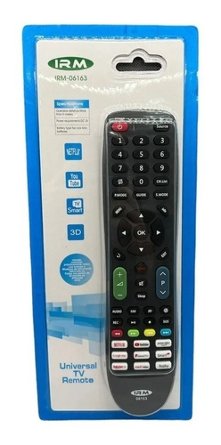 Control Remoto Universal Sony, Samsung, LG, Recco, Philips