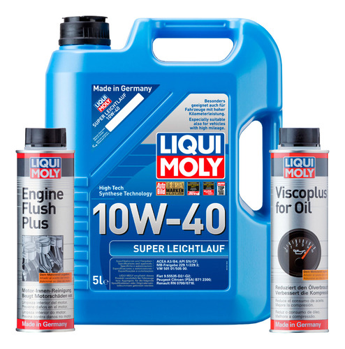 Paquete Super Leichtlauf 10w40 Viscoplus Liqui Moly