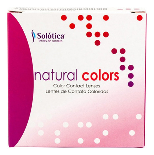 Lente Colorida Natural Colors Anual Com Borda + Brinde
