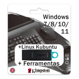 Pendrive Winpe Ferramenta P/ Diagnostico/liberar Windows