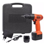 Taladro Eléctrico Black+decker Cd121k Inalámbrico 550rpm 12v