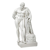 Estatua De Hércules Farnesio., Tradicional, L, Gris