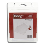 100 Tarjetas De Pvc Badgy C0030w 30mil Color Blanco