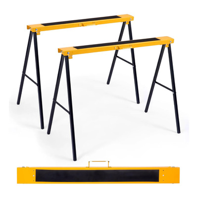 2pcs Banco\u002Fmesa De Trabajo Acero Portátiles Plegables 200kg | Envío gratis