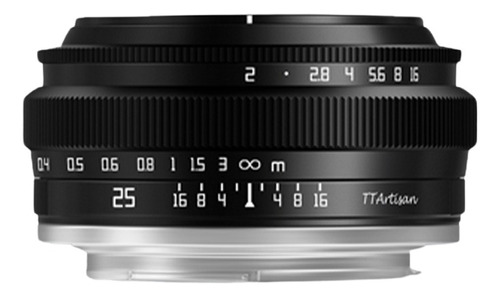 Lente Ttartisan Aps-c 25mm F2 Grande Abertura Sony-e Mount
