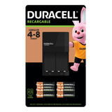 Duracell - Cargador Premium Pilas Recargables, Carga Extra R