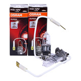 Par Lâmpada Osram H3 55w 12v 3200k Halógena 64151sup