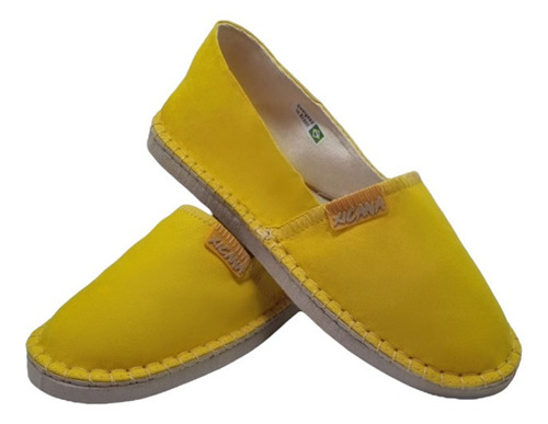 Alpargata Xicana Amarelo Calce Fácil Feminino Ou Masculino