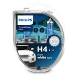 Lâmpadas Farol Gm Spin Advantage Philips H4 Crystalvision