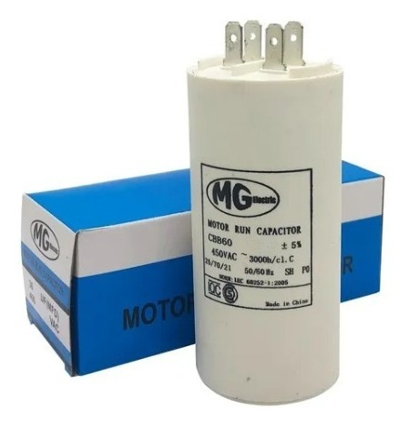 Capacitor De Marcha Aire Acondicionado 30 Mf 450v 50/60hz