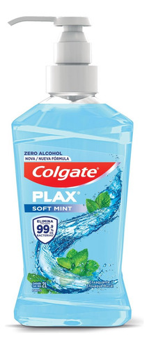 Enxaguante Bucal Colgate Plax Soft Mint 2l