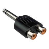 Adaptador Ficha Plug 3.5 Mono A 2 Jack Rca