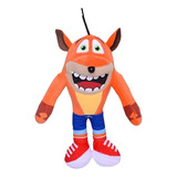 Peluche Crash  Bandicoot Clásico 25 Cm 