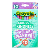Crayola Colors Of Kindness - Marcadores De Punta Fina, Edic. Color