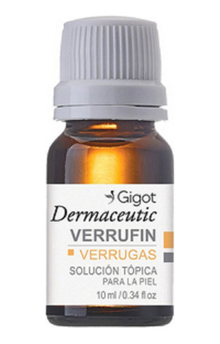 Gigot V.rru.fin Verrufin Verrugas Soluc Tópica P/piel 10ml