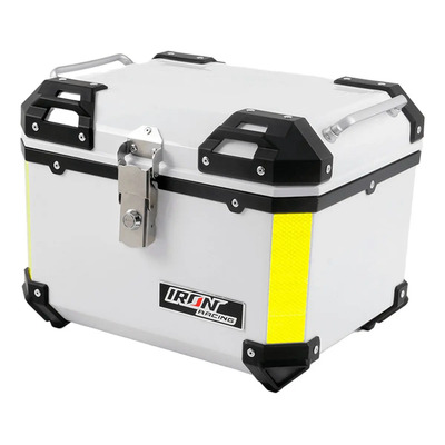 Caja Porta Equipaje Blanca Motocicleta Plastico Premium Blanco | Envío gratis