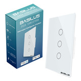 Interruptor Inteligente Touch 3 Botões Wifi Smart Tuya 4x2