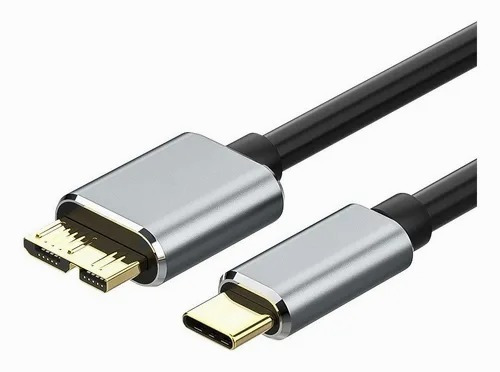 Cable Para Disco Duro Usb C A Micro B 3.1 5 Gb 3a, 0.5m