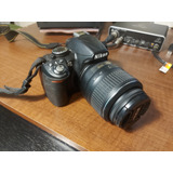  Nikon Kit D3100 + Lente Original + Lente 70-300 Sin Detalle