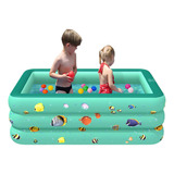 Piscina Inflable Familiar Para Niños Y Adultos 1.5 M Verano.