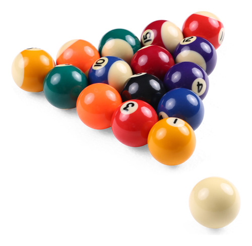 Juego De Bolas Cue Ball. Juego De Billar Para Piscina Pequeñ