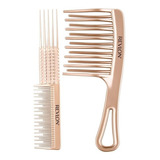 Set De Peines Para Cabello Grueso Rizado 2 Un