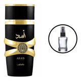 Decant Asad Lattafa Masculino - 10ml