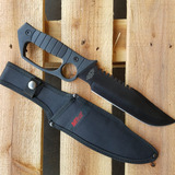Cuchillo Mtech Midnight Ops Stealth Tactics Profesional 2059 Color Negro